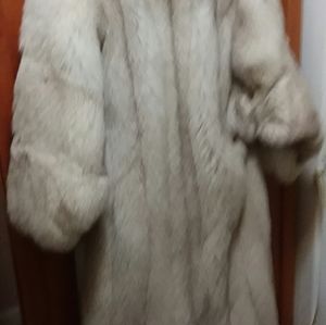 Silver Fox Vintage fur coat